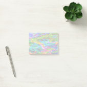 Abstracte gloeiende regenboog post-it® notes (Kantoor)