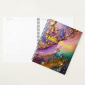 Abstracte Gold Fluid Planner (Display)