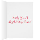 Abstracte Gold Red Ribbon-kerstboom - Aangepast (Binnen (Rechts))