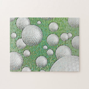 ABSTRACTE GOLF-BALLEN LEGPUZZEL