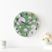 ABSTRACTE GOLF BALLS GROTE KLOK (Huis)