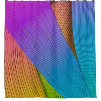 Abstracte golfachtergrond. 3D illustratie.3d, 3d i Douchegordijn