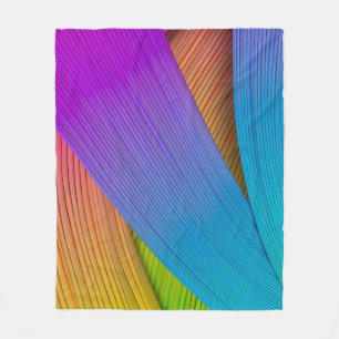 Abstracte golfachtergrond. 3D illustratie.3d, 3d i Fleece Deken