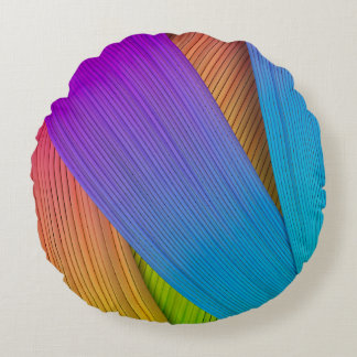 Abstracte golfachtergrond. 3D illustratie.3d, 3d i Rond Kussen
