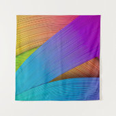 Abstracte golfachtergrond. 3D illustratie.3d, 3d i Wandkleed (Voorkant (horizontaal))