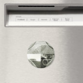 Abstracte golfbreker in Star Magnet Magneet (Insitu (Vaatwasser))