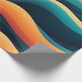 ABSTRACTE GOLVEN CADEAUPAPIER (Hoek)