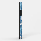 Abstracte golven Case-Mate iPhone case (Achterkant/rechts)