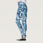 Abstracte golven leggings (Links)