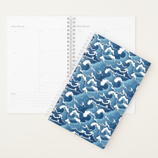 Abstracte golven planner (Display)