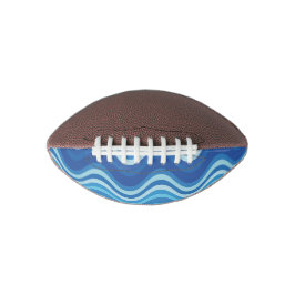 Abstracte golvende lijnpatronen american football
