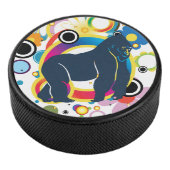 Abstracte Gorilla Hockey Puck (3/4)