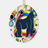 Abstracte Gorilla Ornament (Rechts)