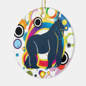 Abstracte Gorilla Ornament (Links)
