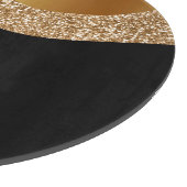 ABSTRACTE GOUDE GOUD-TRAY CUTTING BOARD WAVE SNIJPLANK (Hoek)