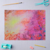 ABSTRACTE GOUDE ZWEEFSELS, PINK FUCHSIA RED BLUE F TISSUEPAPIER (Craft)