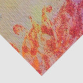 ABSTRACTE GOUDE ZWEEFSELS, PINK FUCHSIA RED BLUE F TISSUEPAPIER (Detail)