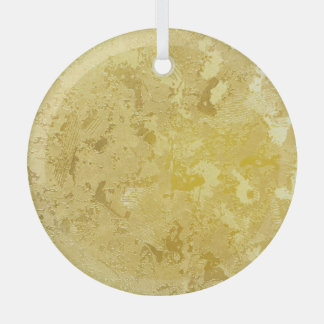 Abstracte gouden grunge textuur achtergrond glas ornament