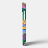 abstracte gouden kunst Case-Mate iPhone case (Achterkant / Links)