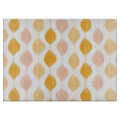 Abstracte gouden ogeenpatroonachtergrond snijplank (Voorkant)