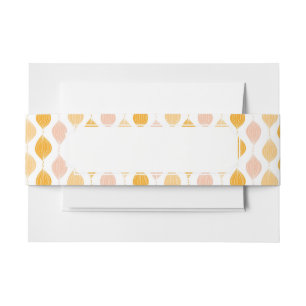 Abstracte gouden ogeenpatroonachtergrond uitnodigingen wikkel