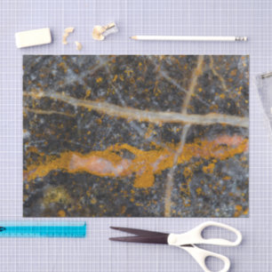 Abstracte gouden witte lijnen rots textuur tissuepapier