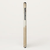 Abstracte goudgrijze kunst Case-Mate iPhone case (Achterkant/links)