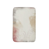 Abstracte goudgrijze zwemkunst badmat (Voorkant Verticaal)