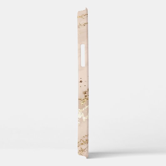 Abstracte goudmarmer met glittergolven Case-Mate iPhone case (Achterkant / Rechts)