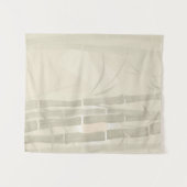 Abstracte goudolide  bamboe bambusa beig wandkleed (Voorkant (horizontaal))