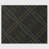 Abstracte goudolie cadeaupapier (Vlak)