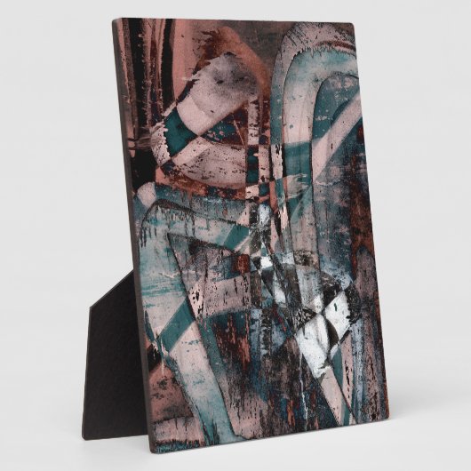 Abstracte graffiti fotoplaat (Zijkant)