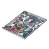 Abstracte graffiti-kunst notitieblok (Gedraaid)