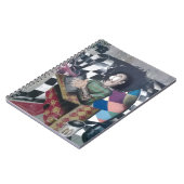 Abstracte graffiti-kunst notitieboek (Linkerzijde)