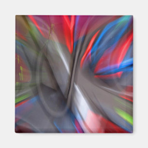 Abstracte graffiti magneet