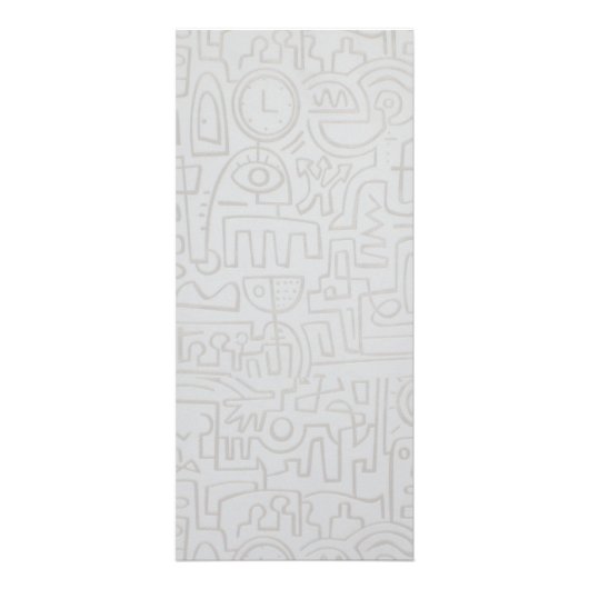 Abstracte Graffiti Rack Kaart (Voorkant)