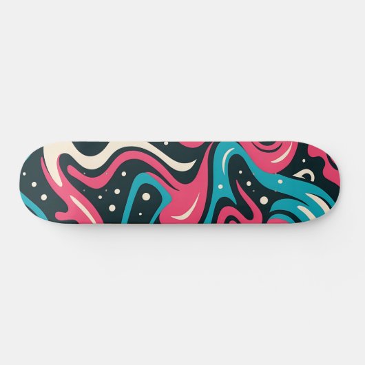 Abstracte graffiti skateboard (Horizontaal)