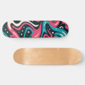 Abstracte graffiti skateboard (Horizontaal)
