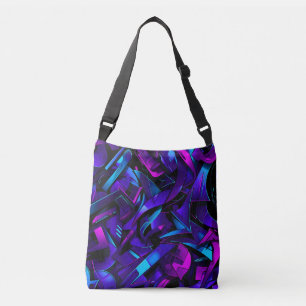 Abstracte Graffiti Street Swirl Crossbody Tas
