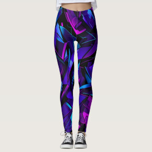 Abstracte Graffiti Street Swirl Leggings