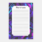 Abstracte Graffiti Street Swirl Post-it® Notes (Voorkant)