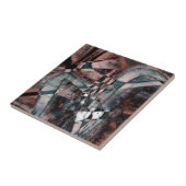 Abstracte graffiti tegeltje (Zijkant)