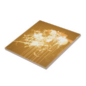 Abstracte graffiti tegeltje (Zijkant)