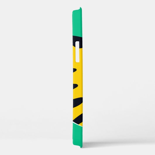 Abstracte grappige tijger Case-Mate iPhone case (Achterkant / Rechts)