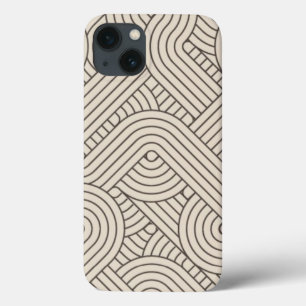 Abstracte grens iPhone 13 hoesje