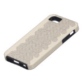 Abstracte grens Case-Mate iPhone case (Onderkant)