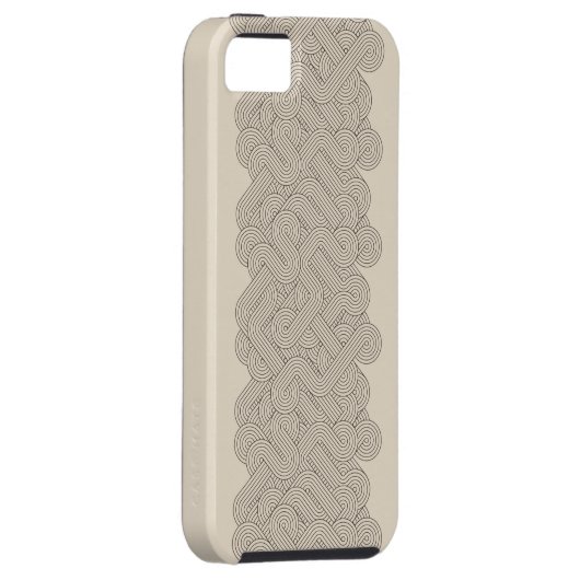 Abstracte grens Case-Mate iPhone case (Back/Rechts)