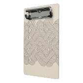 Abstracte grens mini klembord (Angled2)