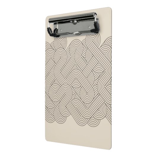 Abstracte grens mini klembord (Angled2)