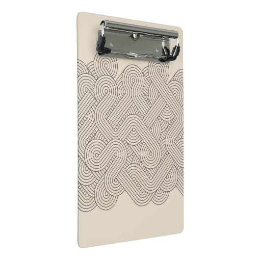 Abstracte grens mini klembord (Schuin)